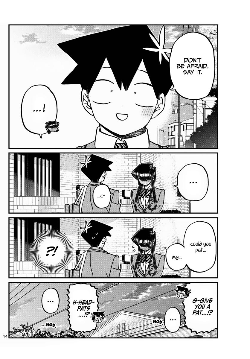 Komi-san wa Komyushou Desu chapter 329 - page 14