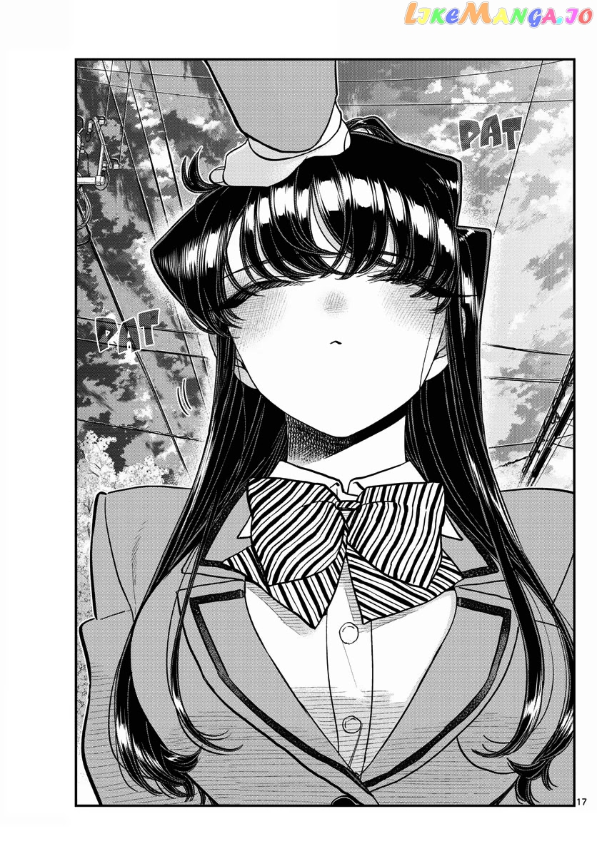 Komi-san wa Komyushou Desu chapter 329 - page 17