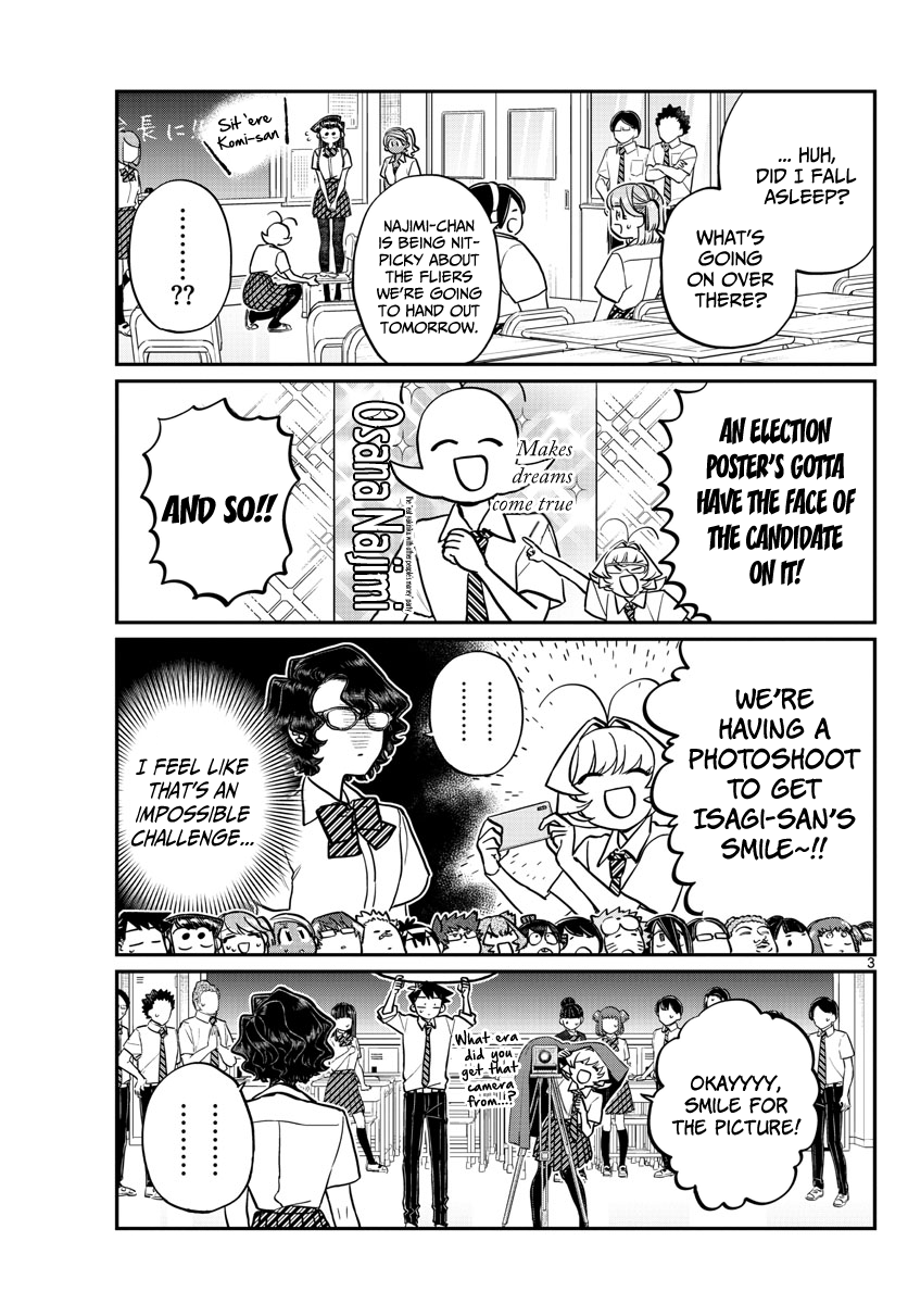 Komi-san wa Komyushou Desu chapter 201 - page 4