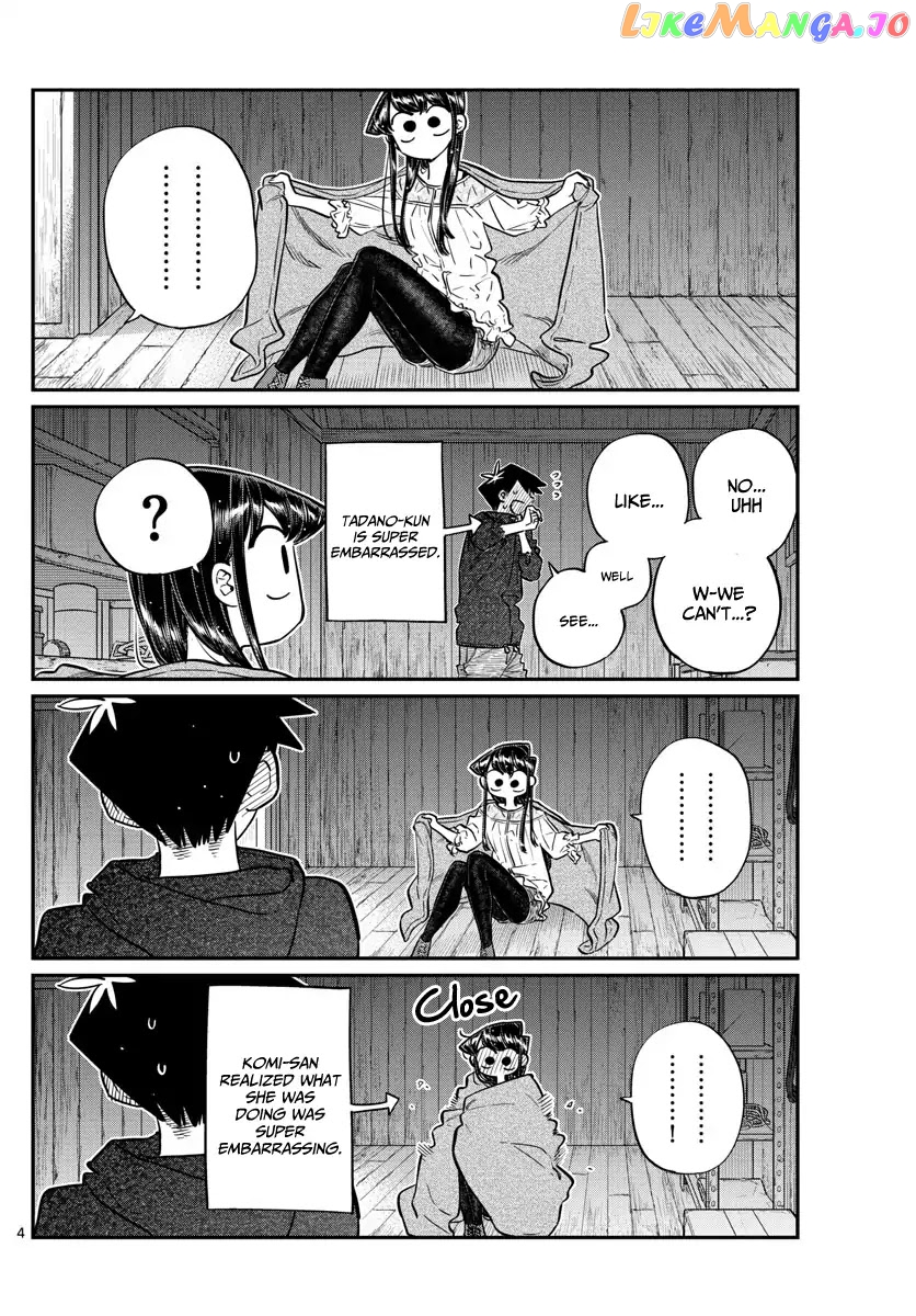 Komi-san wa Komyushou Desu chapter 145.5 - page 4