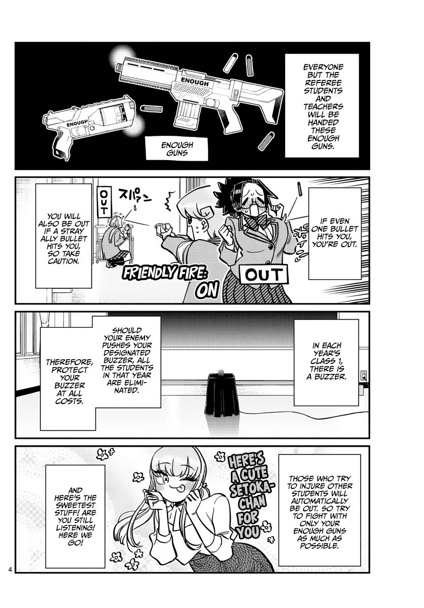 Komi-san wa Komyushou Desu chapter 330 - page 4