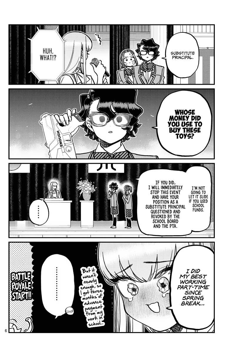 Komi-san wa Komyushou Desu chapter 330 - page 6