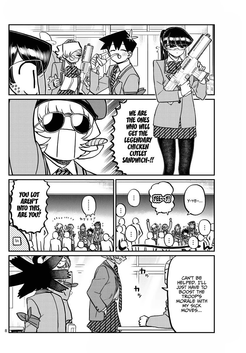 Komi-san wa Komyushou Desu chapter 330 - page 8