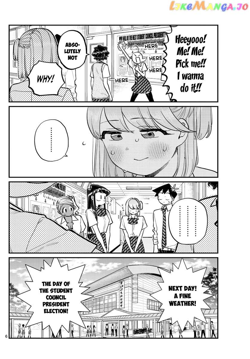 Komi-san wa Komyushou Desu chapter 202 - page 7