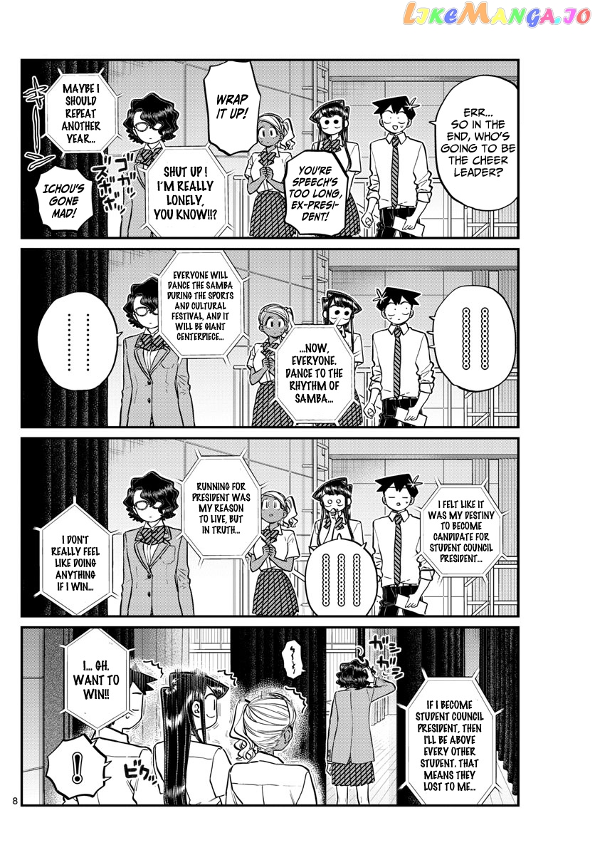 Komi-san wa Komyushou Desu chapter 202 - page 9