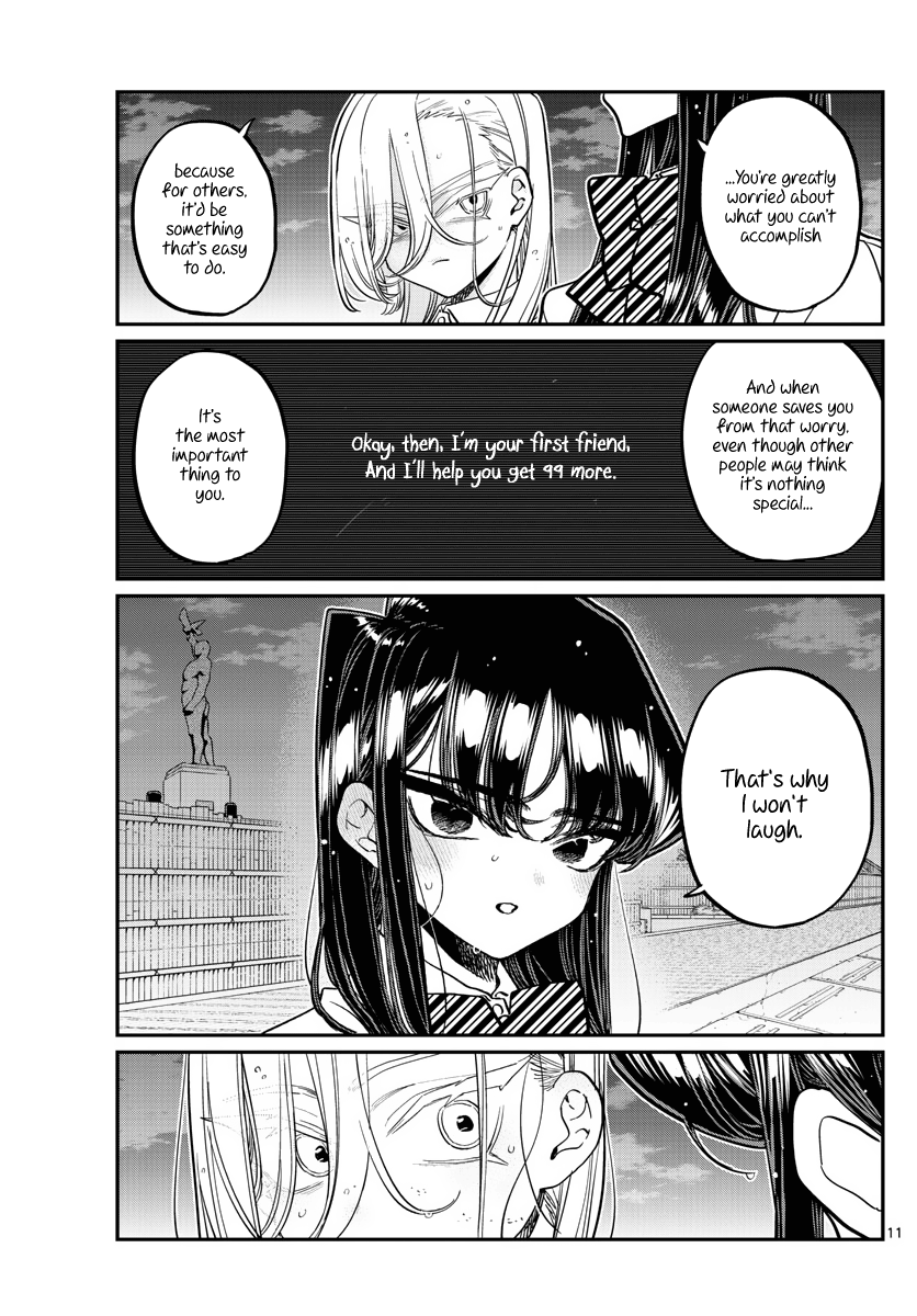 Komi-san wa Komyushou Desu chapter 389 - page 11