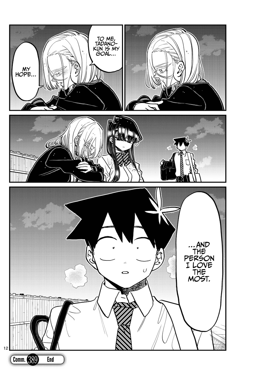 Komi-san wa Komyushou Desu chapter 389 - page 12