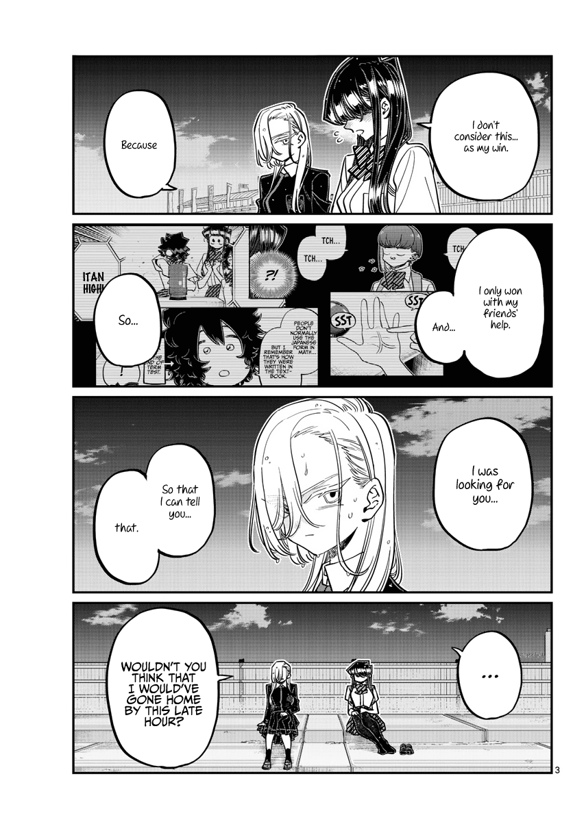 Komi-san wa Komyushou Desu chapter 389 - page 3