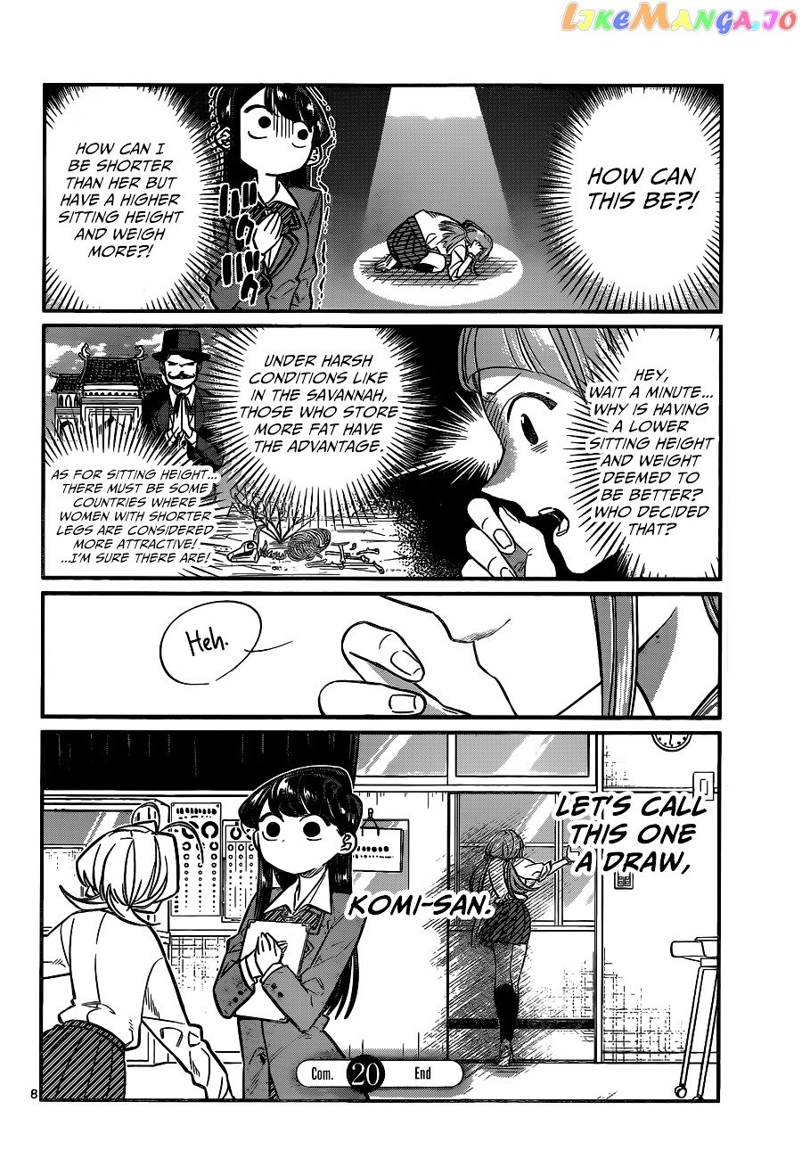 Komi-san wa Komyushou Desu chapter 20 - page 9