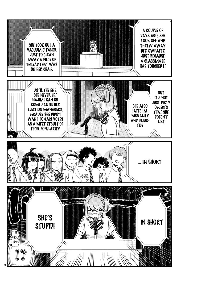 Komi-san wa Komyushou Desu chapter 203 - page 3