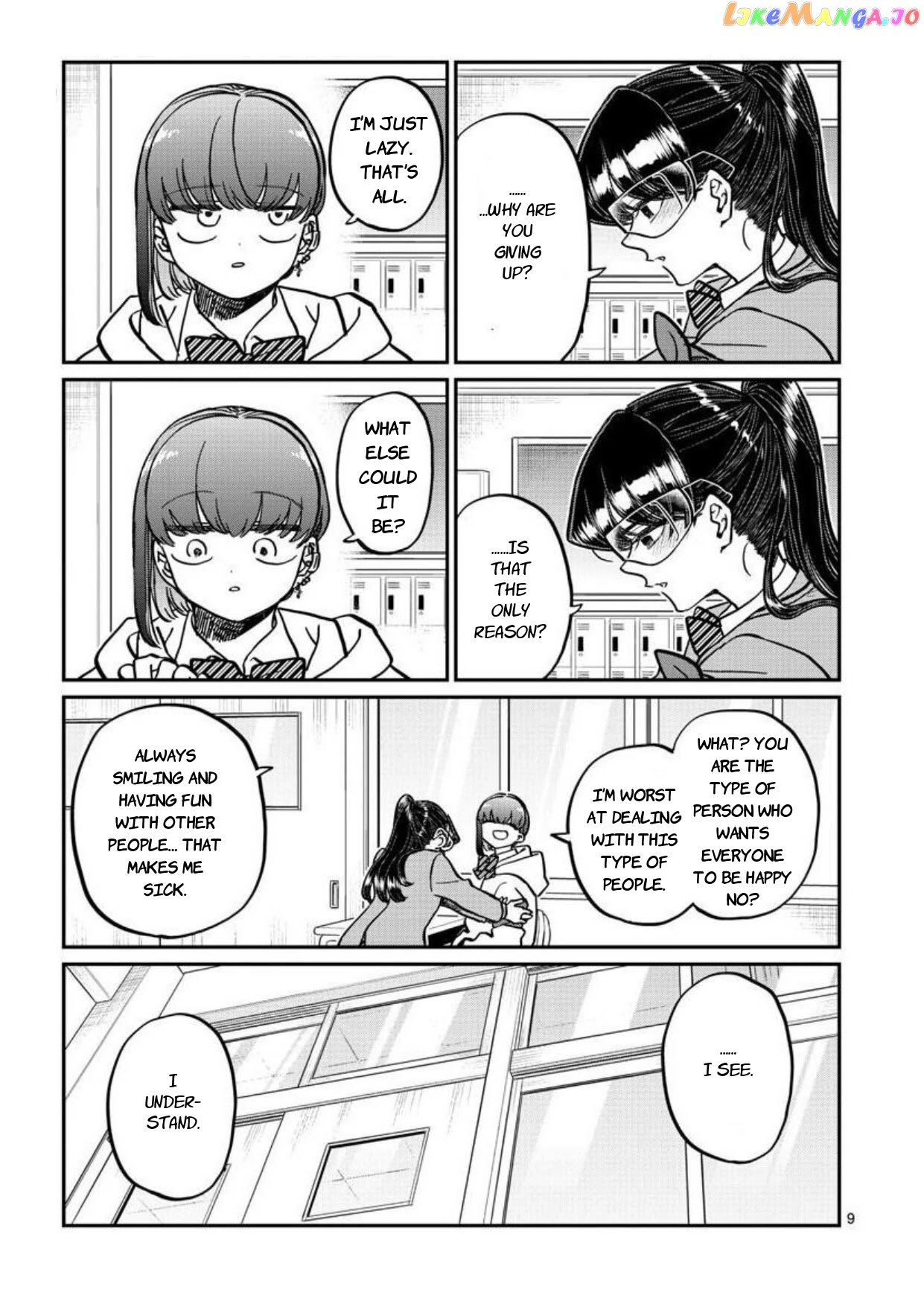 Komi-san wa Komyushou Desu chapter 332 - page 10