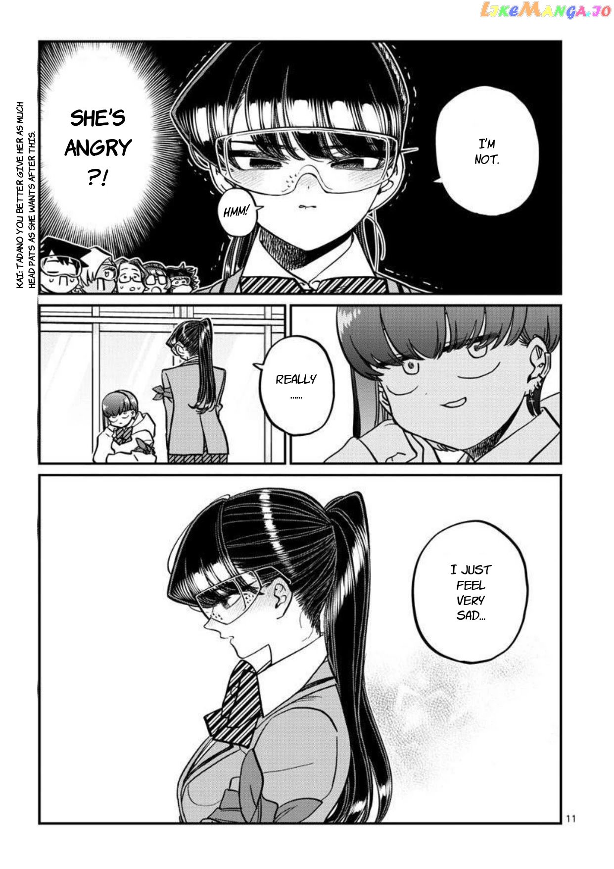 Komi-san wa Komyushou Desu chapter 332 - page 12