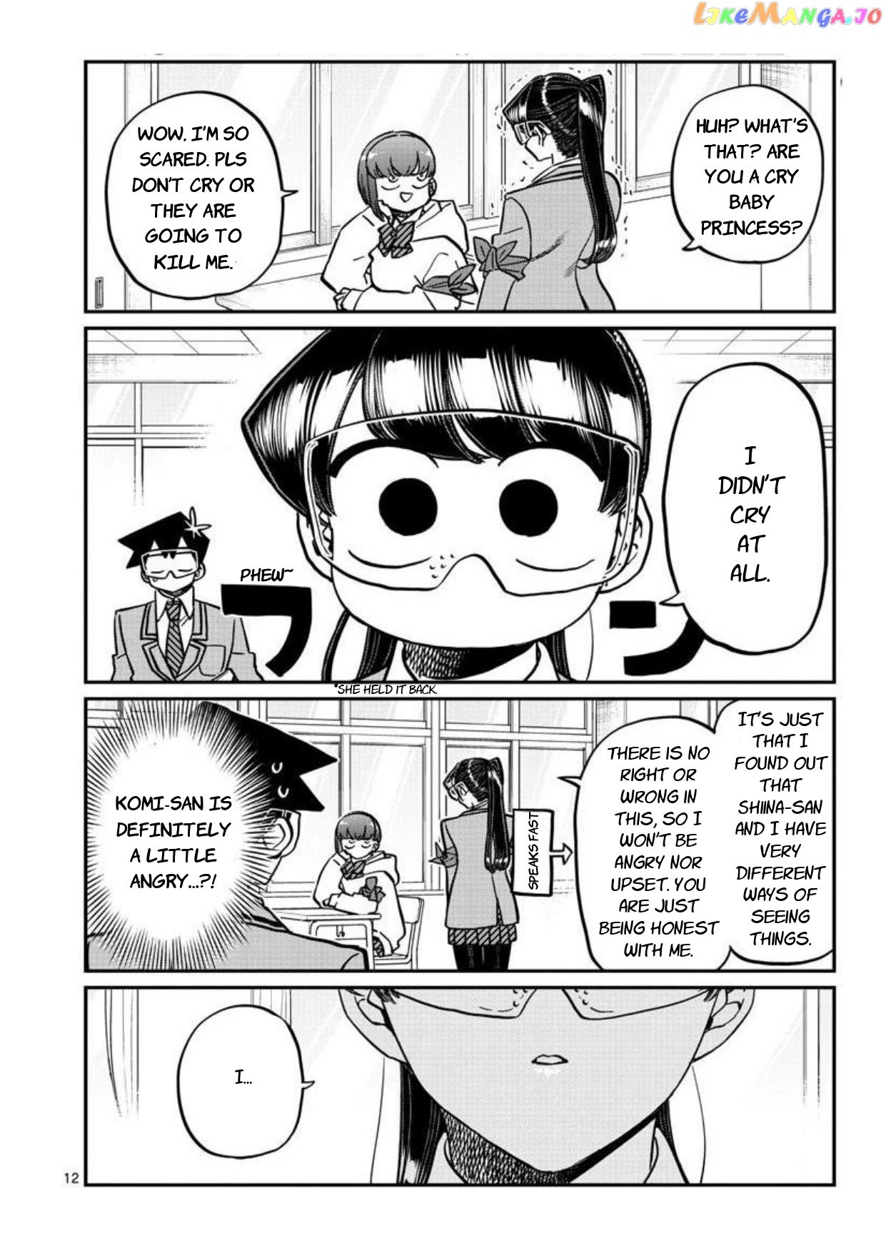 Komi-san wa Komyushou Desu chapter 332 - page 13