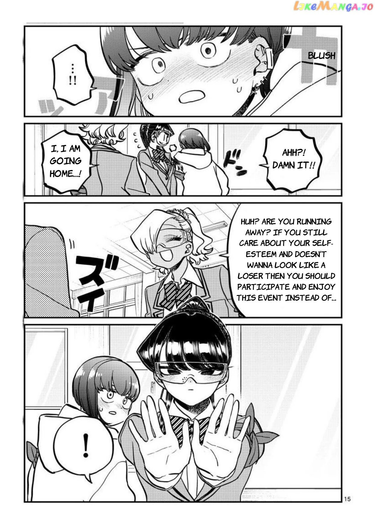 Komi-san wa Komyushou Desu chapter 332 - page 16