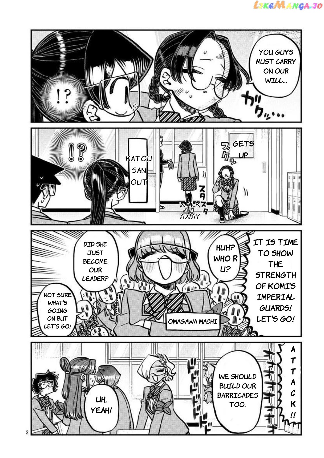 Komi-san wa Komyushou Desu chapter 332 - page 3