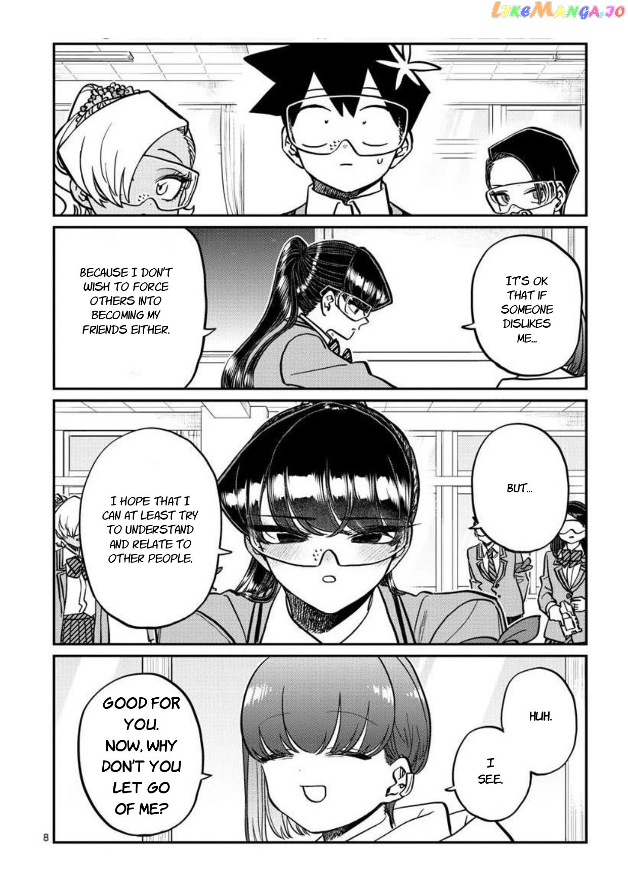 Komi-san wa Komyushou Desu chapter 332 - page 9