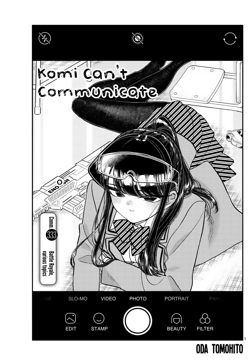 Komi-san wa Komyushou Desu chapter 333 - page 1