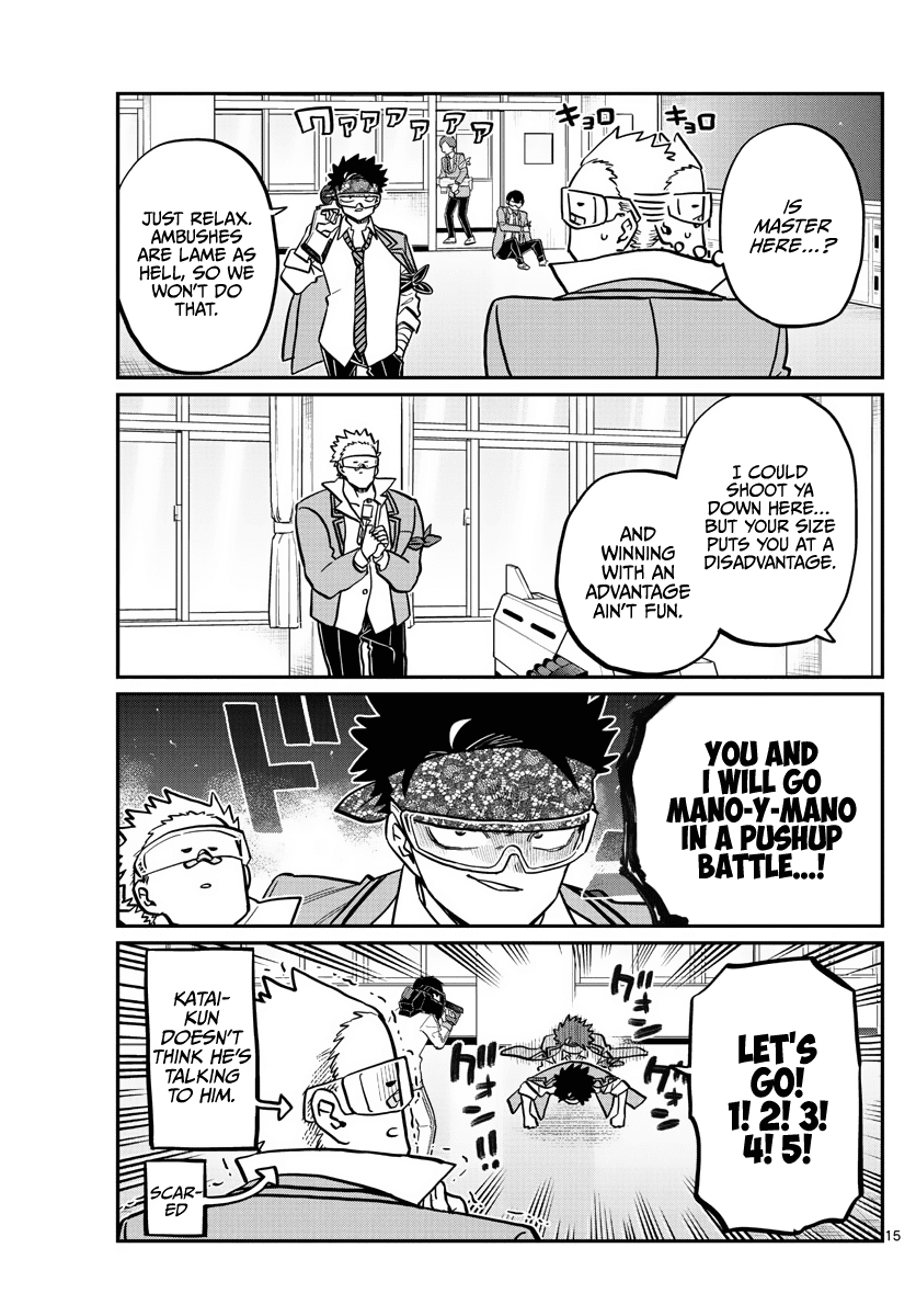 Komi-san wa Komyushou Desu chapter 333 - page 15