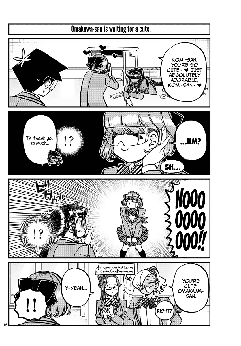 Komi-san wa Komyushou Desu chapter 333 - page 16