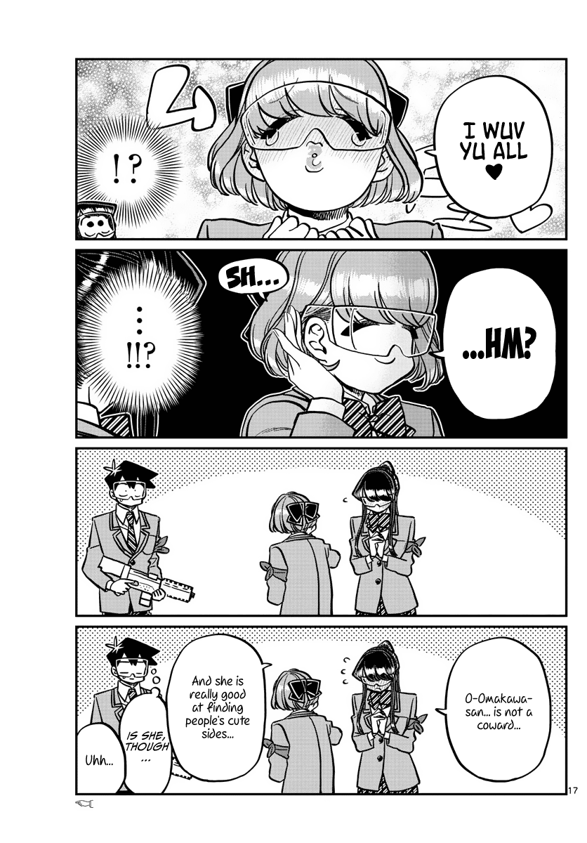 Komi-san wa Komyushou Desu chapter 333 - page 17