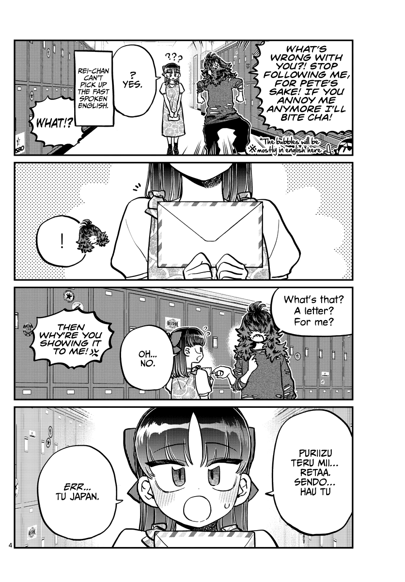 Komi-san wa Komyushou Desu chapter 280 - page 4