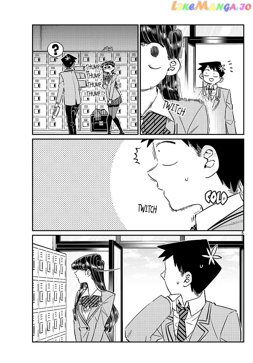 Komi-san wa Komyushou Desu chapter 78 - page 5