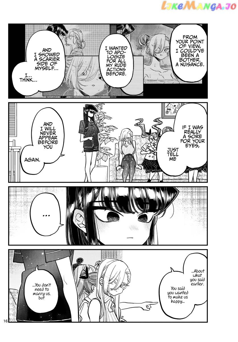 Komi-san wa Komyushou Desu chapter 392 - page 16