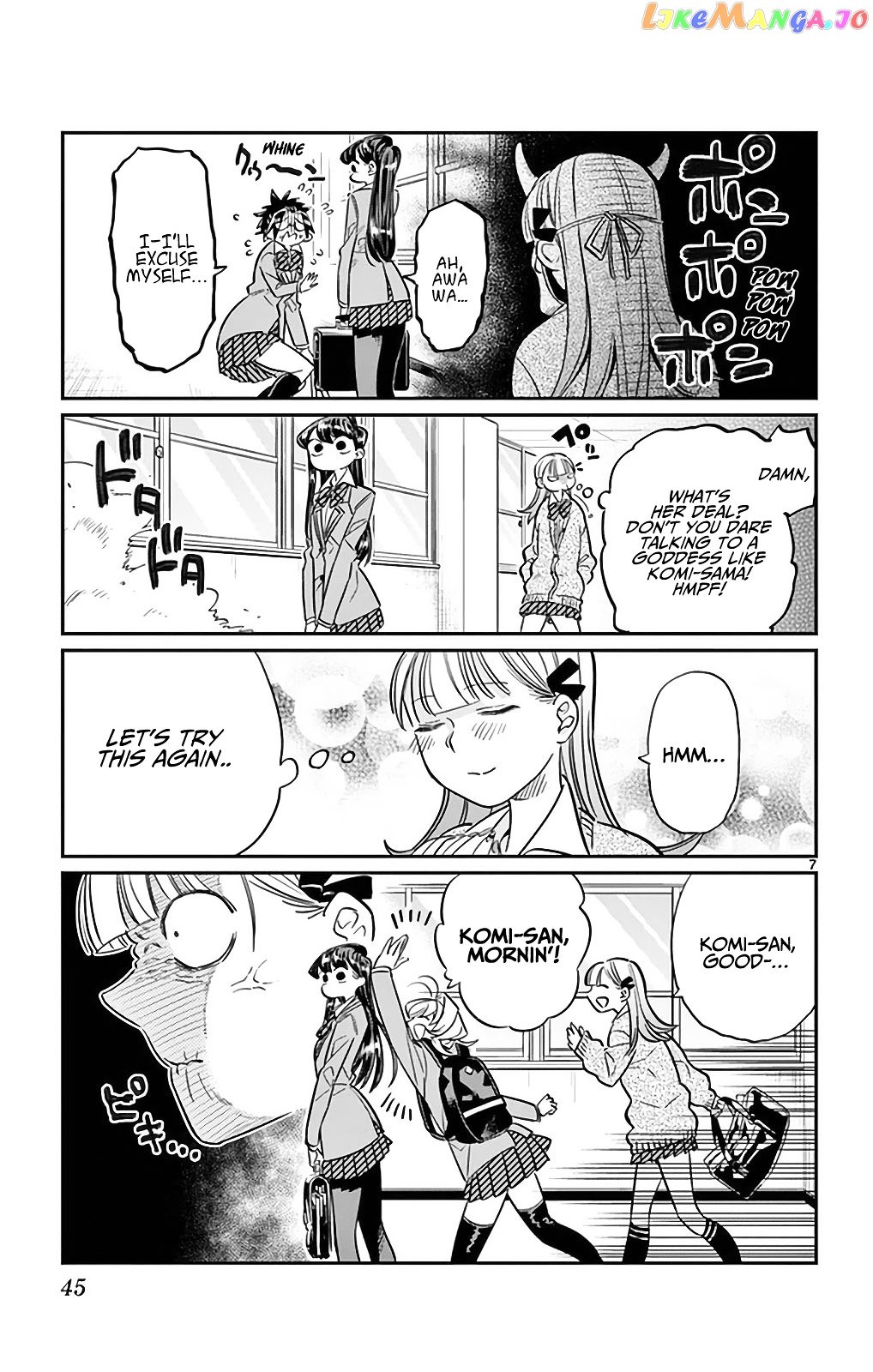 Komi-san wa Komyushou Desu chapter 23 - page 7