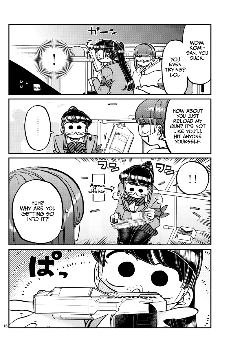 Komi-san wa Komyushou Desu chapter 333.2 - page 16