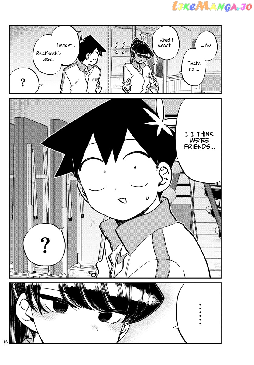 Komi-san wa Komyushou Desu chapter 246 - page 16