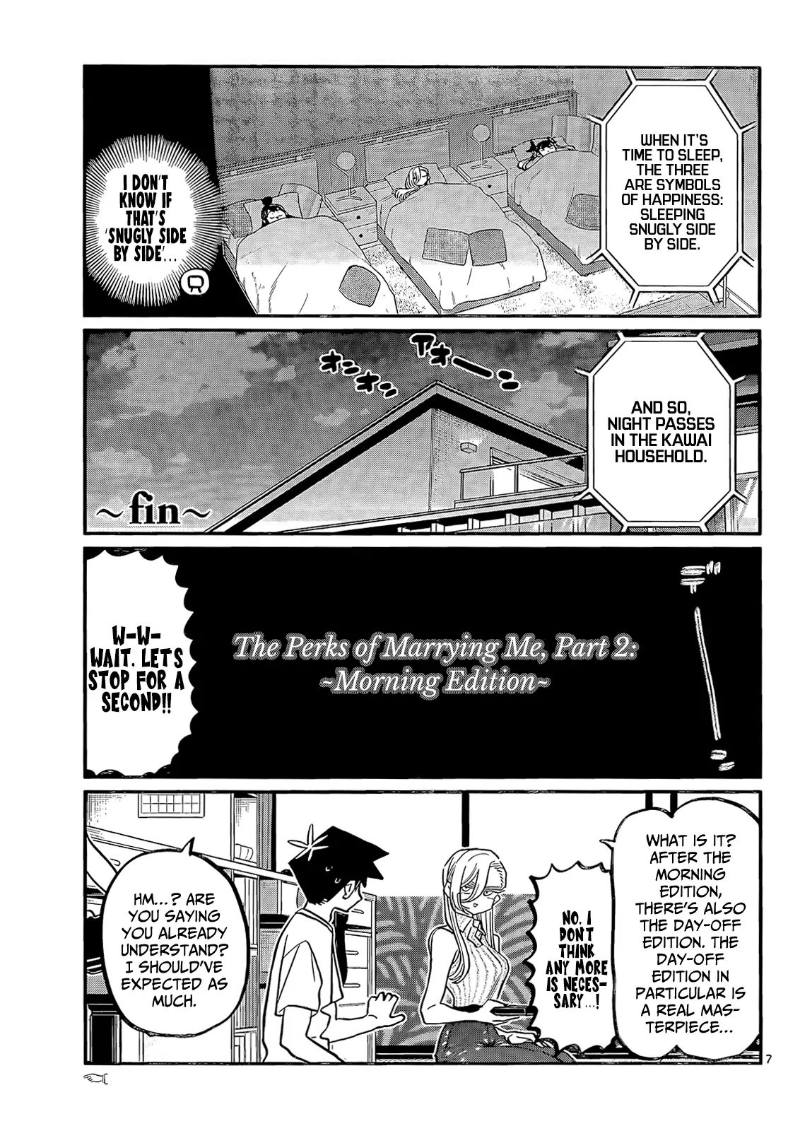 Komi-san wa Komyushou Desu chapter 393 - page 7