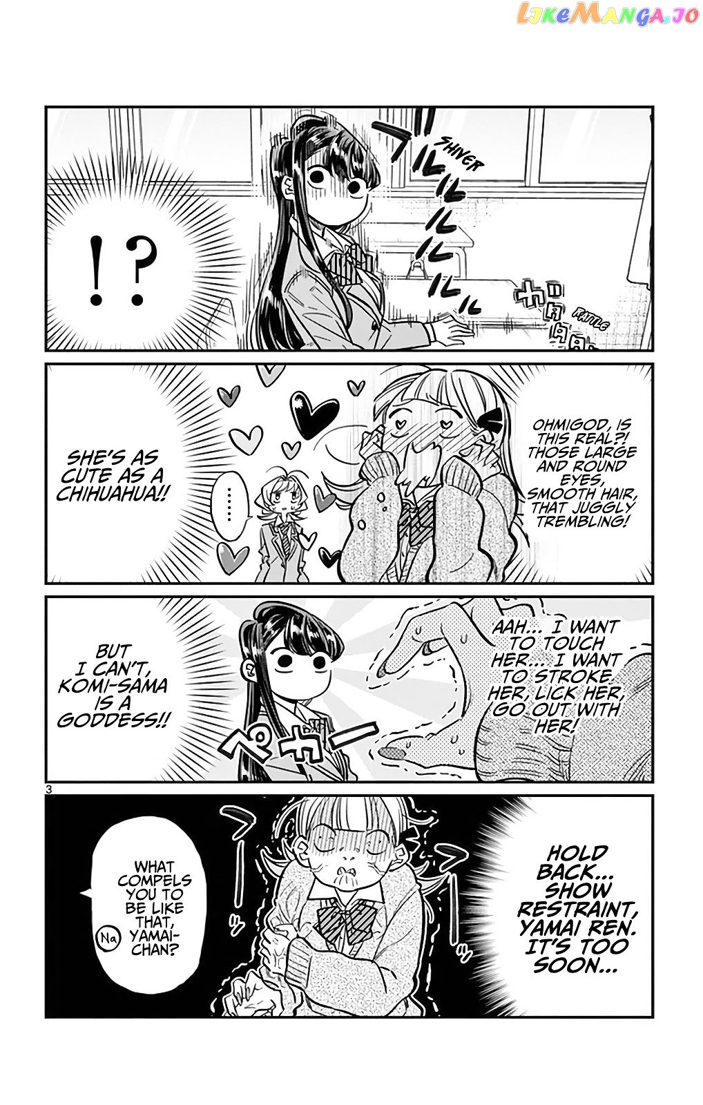 Komi-san wa Komyushou Desu chapter 24 - page 3