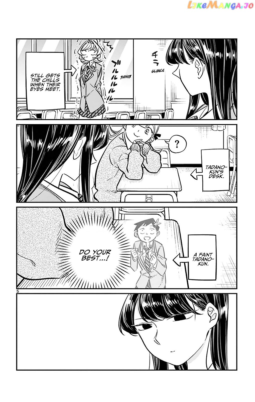 Komi-san wa Komyushou Desu chapter 24 - page 5