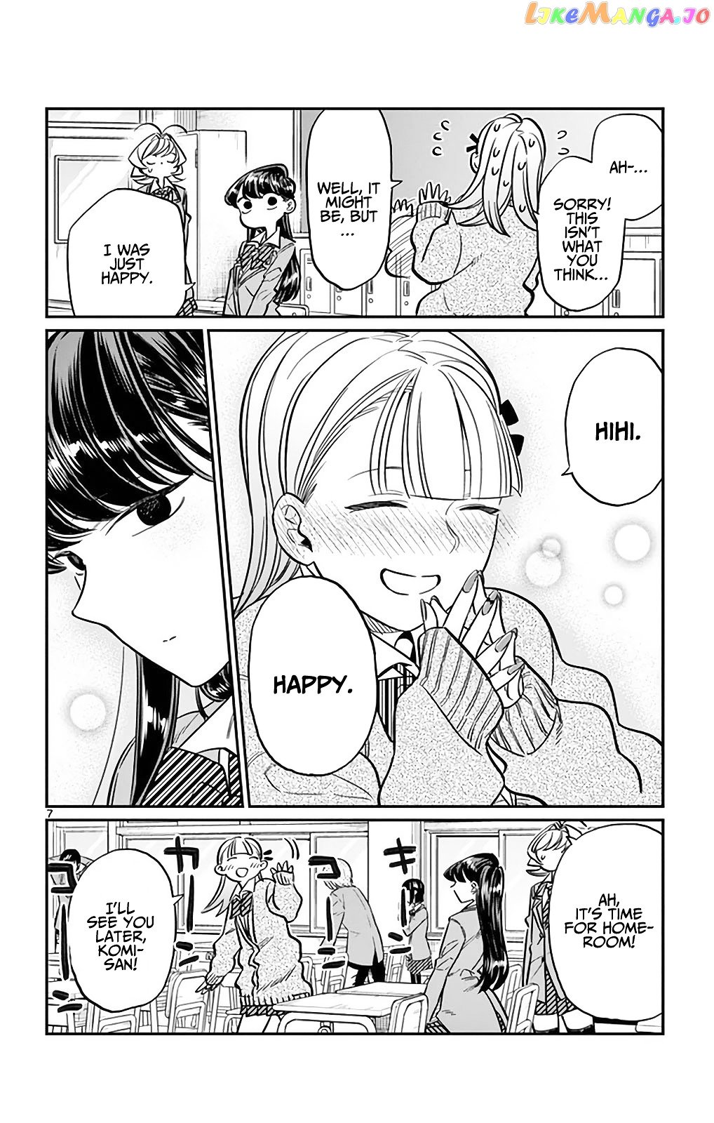 Komi-san wa Komyushou Desu chapter 24 - page 7