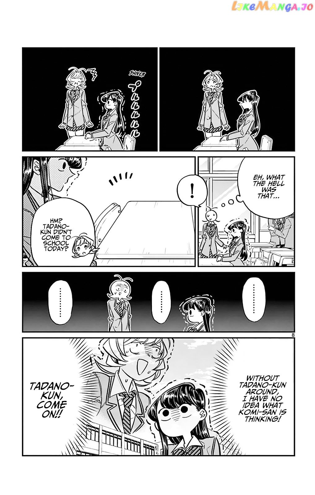 Komi-san wa Komyushou Desu chapter 24 - page 8