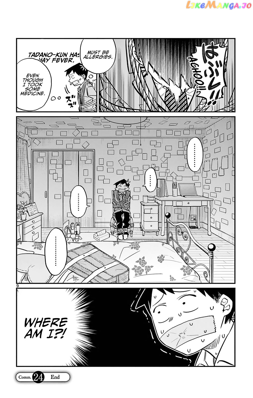 Komi-san wa Komyushou Desu chapter 24 - page 9