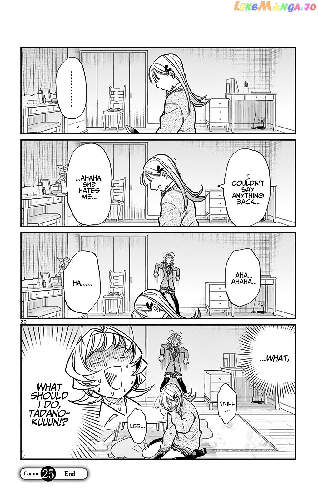 Komi-san wa Komyushou Desu chapter 25 - page 20