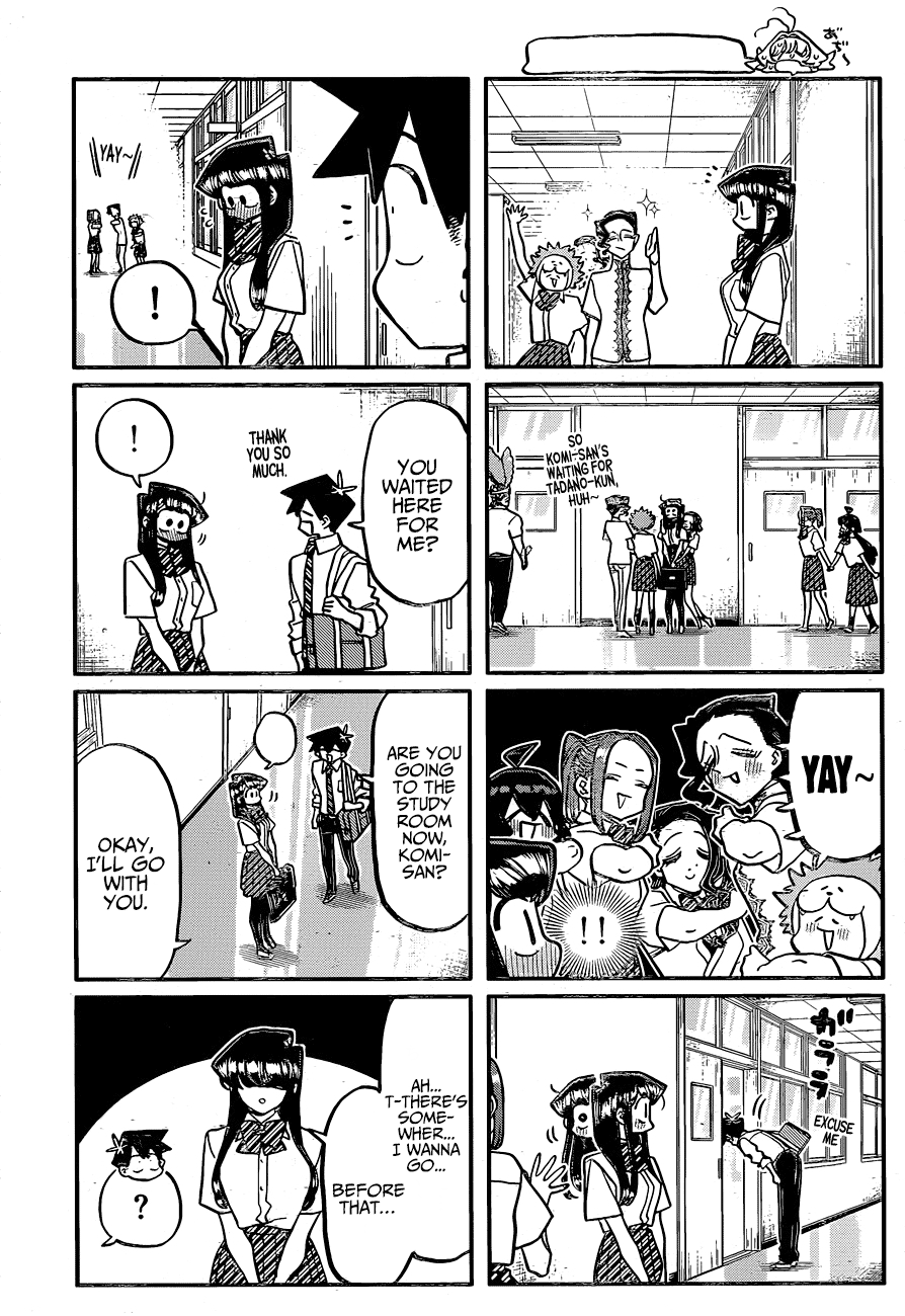 Komi-san wa Komyushou Desu chapter 395 - page 4