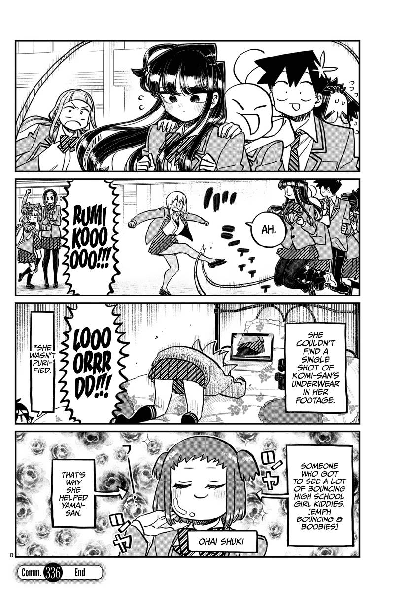 Komi-san wa Komyushou Desu chapter 336 - page 8