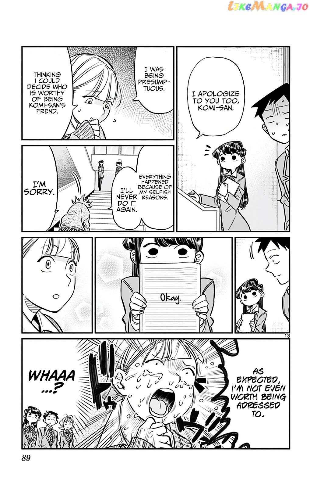 Komi-san wa Komyushou Desu chapter 26 - page 13