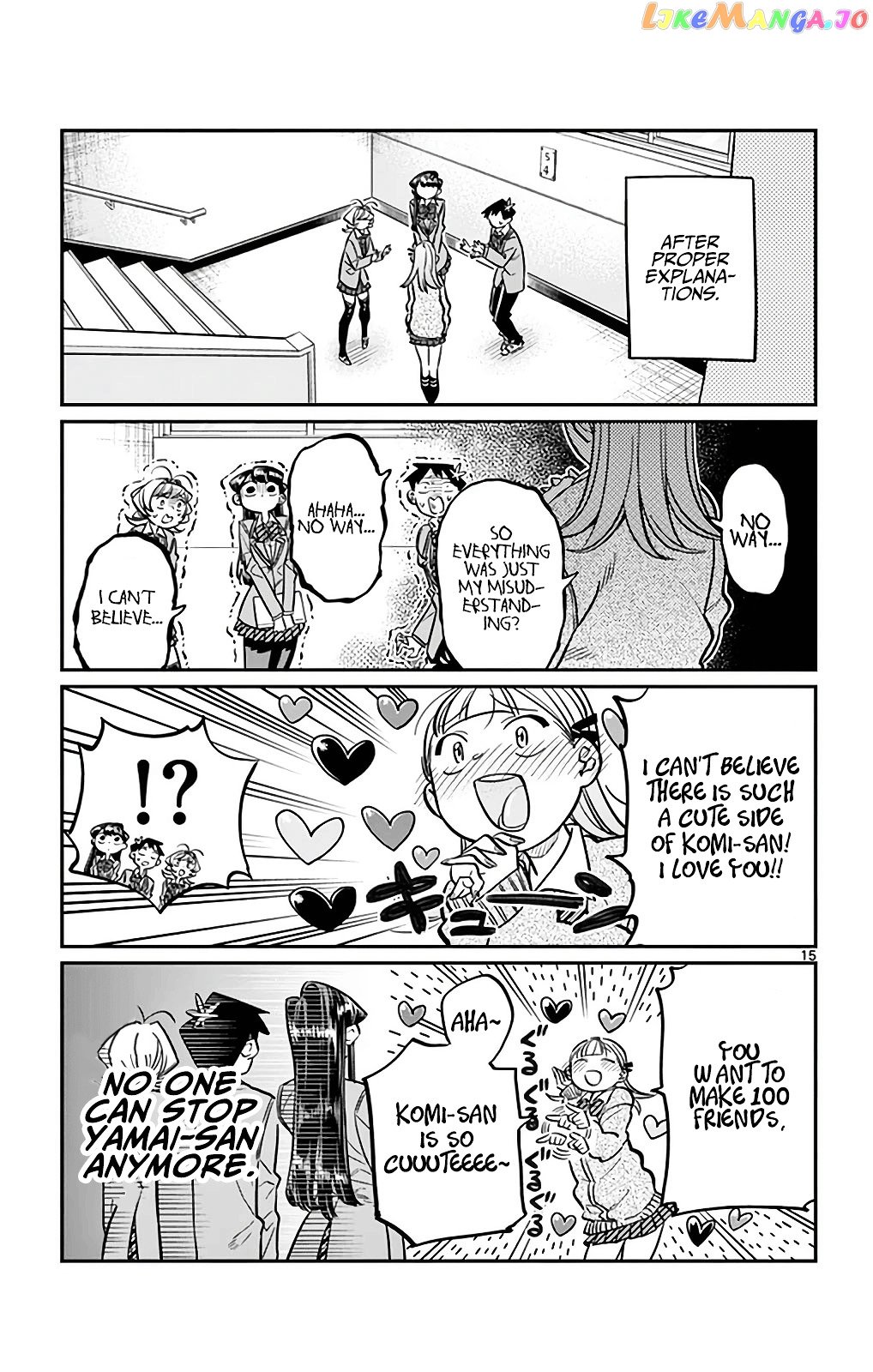 Komi-san wa Komyushou Desu chapter 26 - page 15