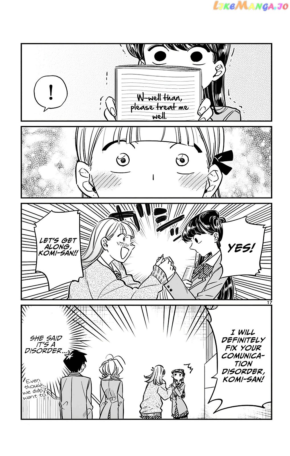 Komi-san wa Komyushou Desu chapter 26 - page 17