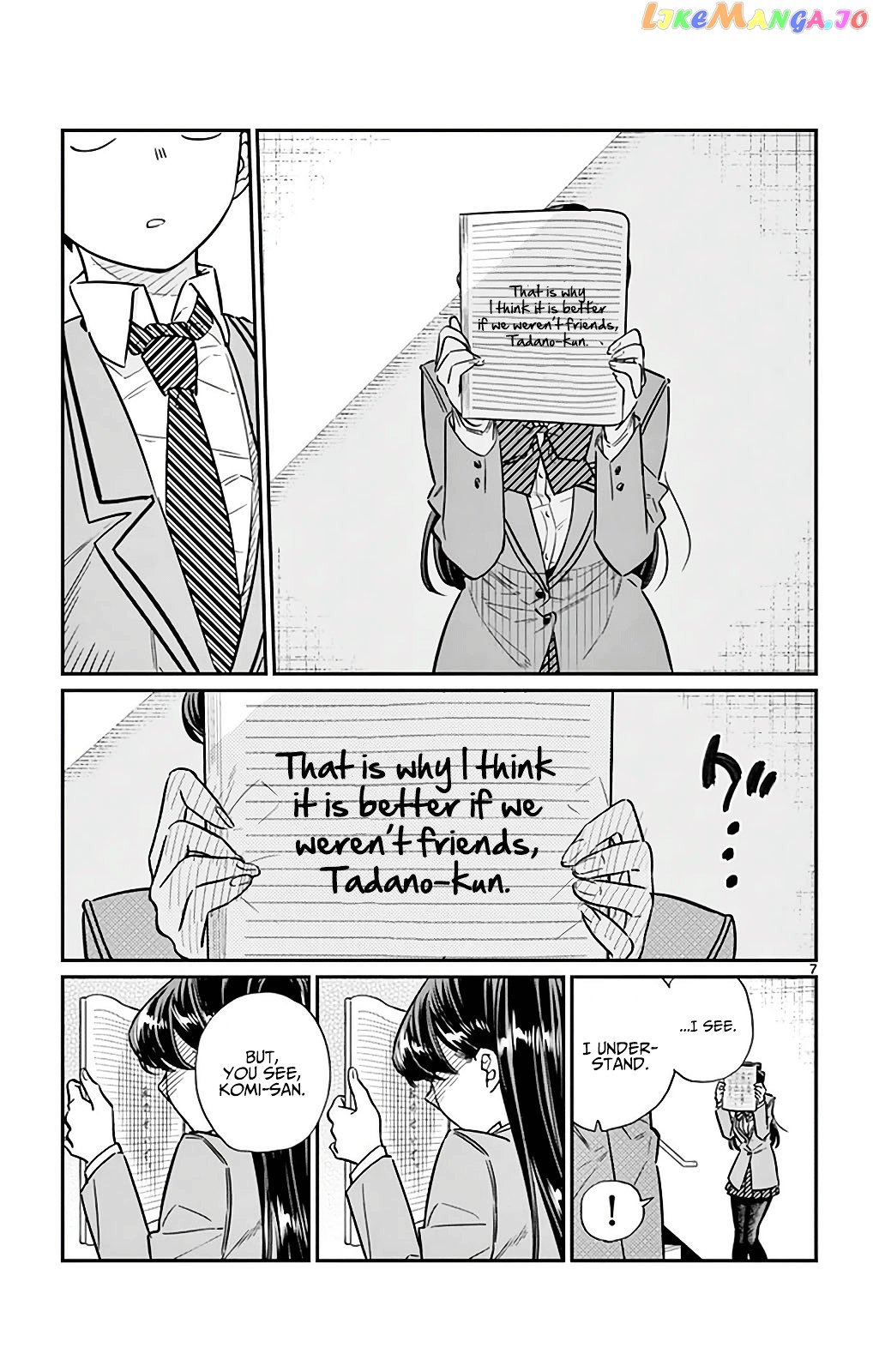 Komi-san wa Komyushou Desu chapter 26 - page 7