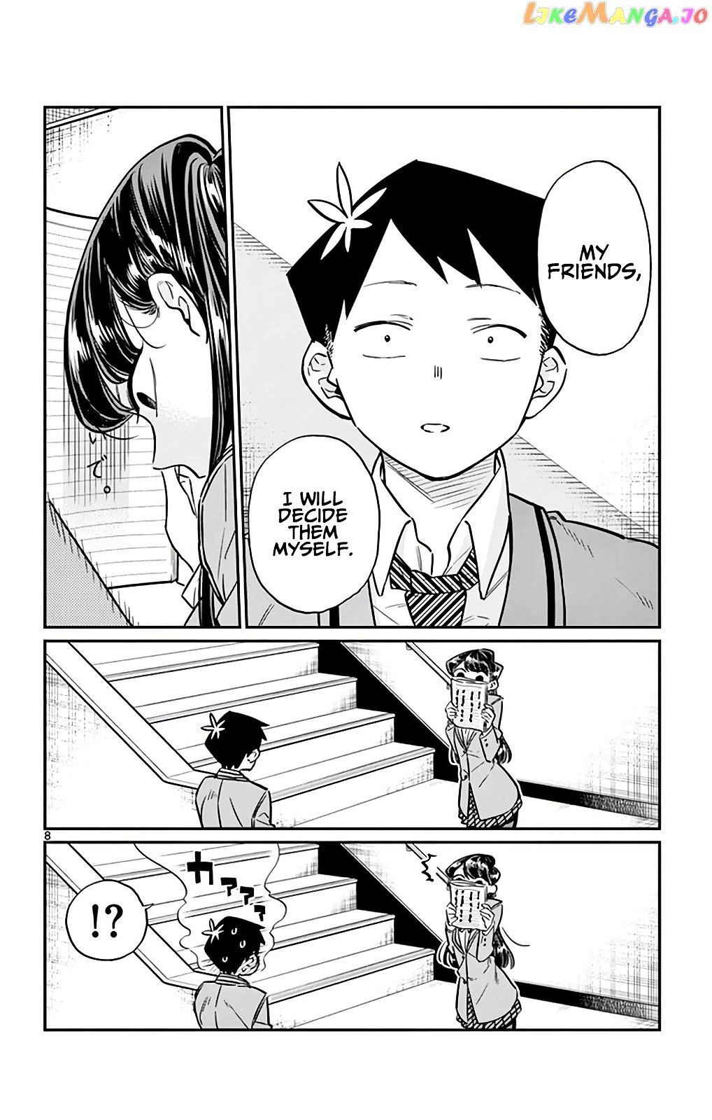 Komi-san wa Komyushou Desu chapter 26 - page 8