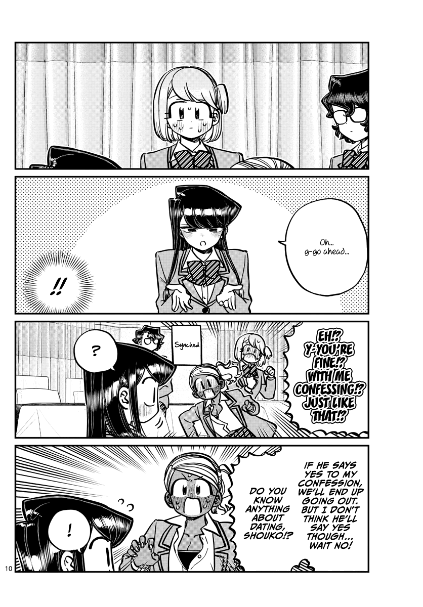 Komi-san wa Komyushou Desu chapter 285 - page 10