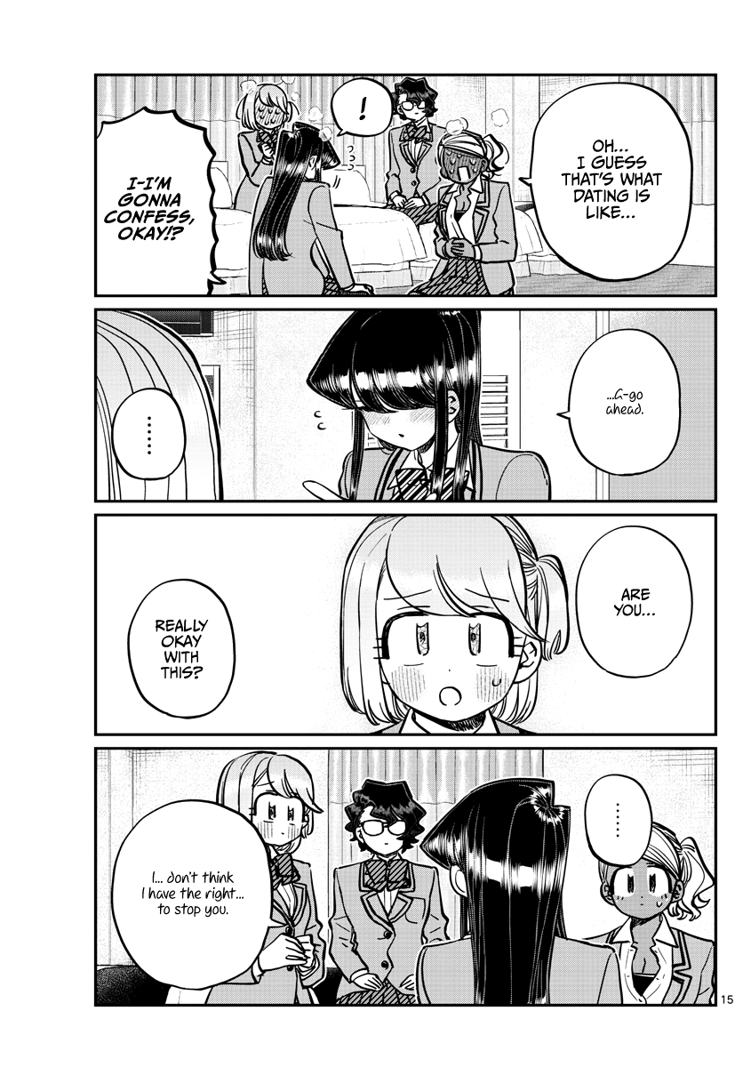 Komi-san wa Komyushou Desu chapter 285 - page 15