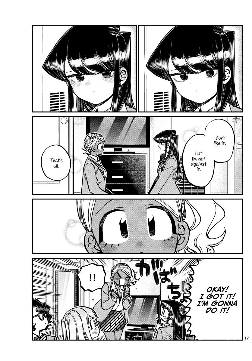 Komi-san wa Komyushou Desu chapter 285 - page 17