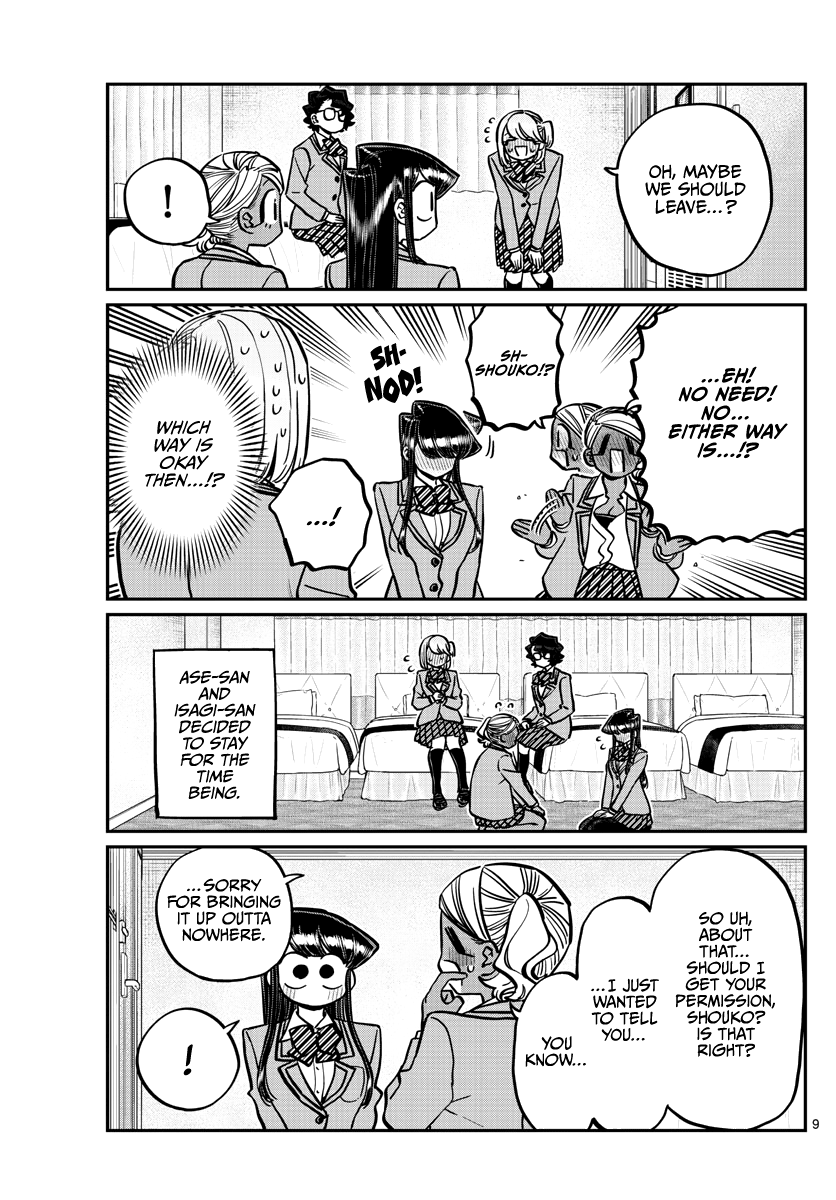 Komi-san wa Komyushou Desu chapter 285 - page 9