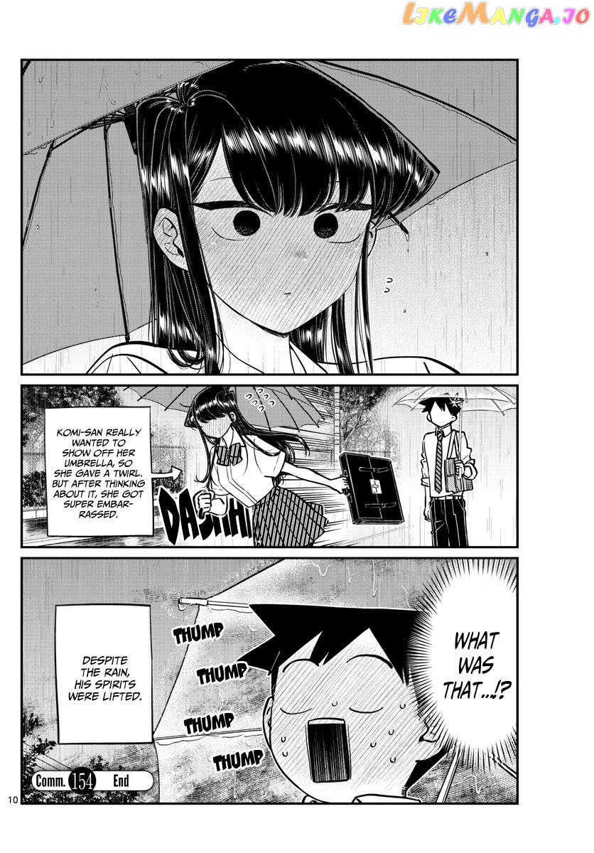 Komi-san wa Komyushou Desu chapter 154 - page 10