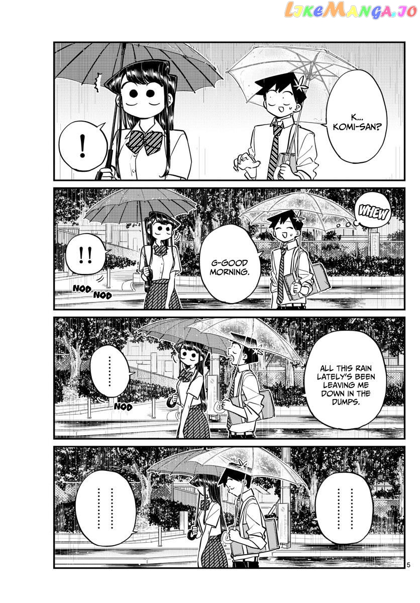 Komi-san wa Komyushou Desu chapter 154 - page 5